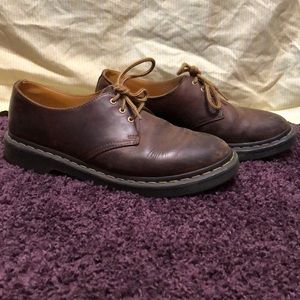 Brown Dr Marten Dorian 1461 Oxford UK7 US9